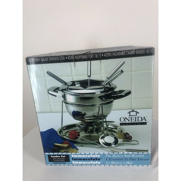Oneida Immaculate fondue